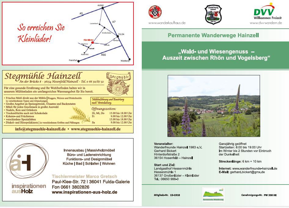 Wanderfreunde Hainzell - Permanent Wanderweg